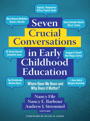 cover image of Seven Crucial Conversations in Early Childhood Education